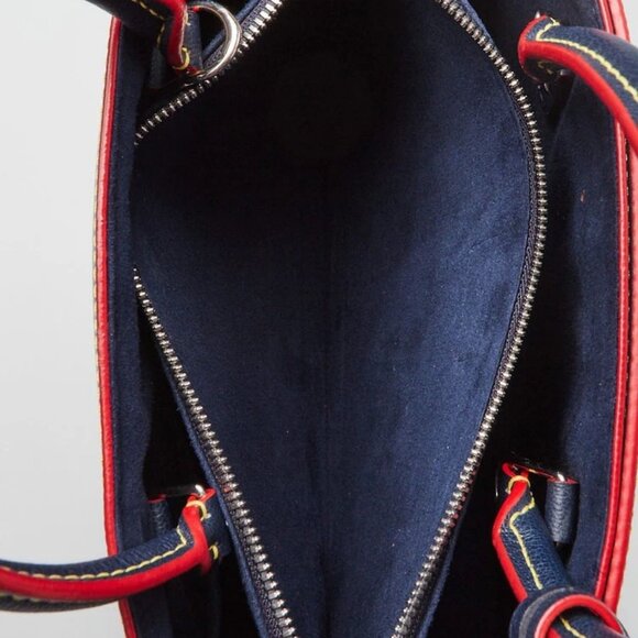 Louis Vuitton Indigo Epi Leather Twist Tote Bag - Picture 11 of 12